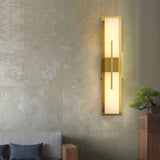Calia Prism Alabaster Wall Light, detail view 3