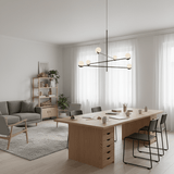 Evara Cedar Glass Pendant Light, detail view 10