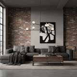 Evara Cedar Glass Pendant Light, detail view 6