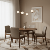 Evara Cedar Glass Pendant Light, detail view 5
