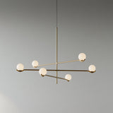 Evara Cedar Glass Pendant Light, detail view 35