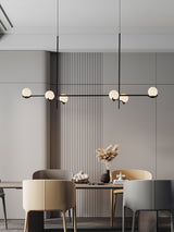 Evara Cedar Glass Pendant Light, detail view 40