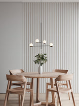 Evara Cedar Glass Pendant Light, detail view 15