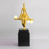 Flora Sky Metal Floor Lamp, detail view 11