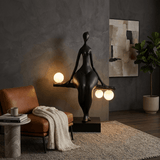 Flora Sky Metal Floor Lamp, detail view 4