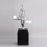 Flora Sky Metal Floor Lamp, detail view 10