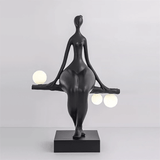 Flora Sky Metal Floor Lamp, detail view 7