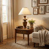 Maren Cove Wood Table Lamp, detail view 5