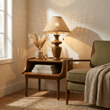 Maren Cove Wood Table Lamp, detail view 3