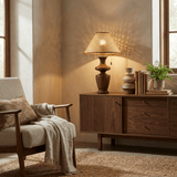 Maren Cove Wood Table Lamp, detail view 8