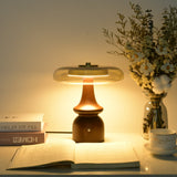 Avel Rain Glass Table Lamp, detail view 6