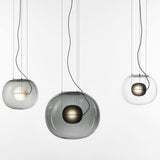 Alden Ridge Glass Pendant Light, detail view 5