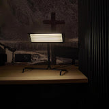 Orin Hearth Metal Table Lamp, detail view 6