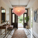 Seren Lark Glass Chandelier, detail view 3