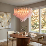 Seren Lark Glass Chandelier, detail view 5
