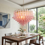 Seren Lark Glass Chandelier, detail view 6