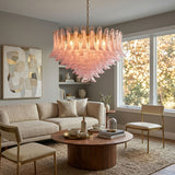 Seren Lark Glass Chandelier, detail view 7