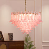 Seren Lark Glass Chandelier, detail view 10