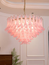 Seren Lark Glass Chandelier, detail view 16