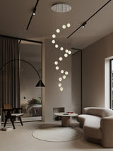 Cora Frost Crystal Pendant Light, detail view 25