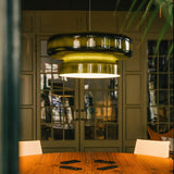 Solen Shade Glass Pendant Light, detail view 3
