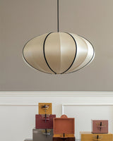Vale Willow Fabric Pendant Light, detail view 24