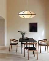 Vale Willow Fabric Pendant Light, detail view 5