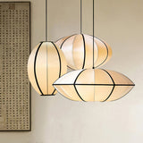 Vale Willow Fabric Pendant Light, detail view 2