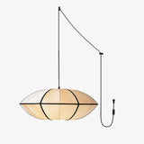 Vale Willow Fabric Pendant Light by Maison Velume