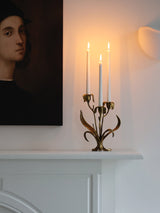 Vera Haven Metal Candle Holder, detail view 2