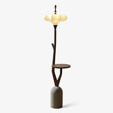 Oriel Arc Wood Floor Lamp by Maison Velume