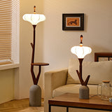 Oriel Arc Wood Floor Lamp, detail view 6