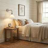 Galen Quartz Brass Wall Light, detail view 8