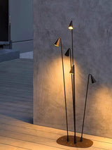 Vian Rain Aluminum Floor Lamp, detail view 9