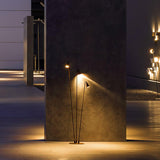 Vian Rain Aluminum Floor Lamp, detail view 3