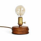 Maren Dune Wood Table Lamp, detail view 4