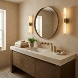 Alden Haven Alabaster Wall Light, detail view 8