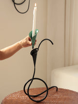 Flora Vale Iron Candle Holder, detail view 11