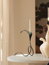 Flora Vale Iron Candle Holder, detail view 3