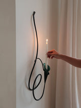 Flora Vale Iron Candle Holder, detail view 9