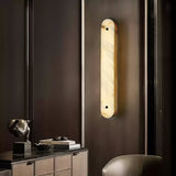 Orla Sol Alabaster Wall Light, detail view 3
