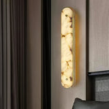 Orla Sol Alabaster Wall Light, detail view 2