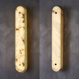 Orla Sol Alabaster Wall Light, detail view 4