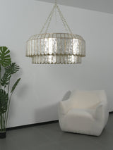 Vela Winter Metal Chandelier, detail view 9