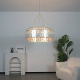 Vela Winter Metal Chandelier, detail view 4