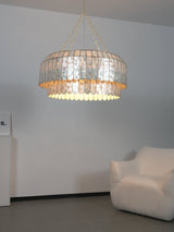 Vela Winter Metal Chandelier, detail view 12