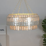 Vela Winter Metal Chandelier, detail view 13