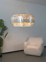 Vela Winter Metal Chandelier, detail view 15