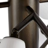 Flora Veil Glass Chandelier, detail view 6