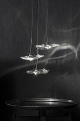 Mira Glow Glass Chandelier, detail view 20